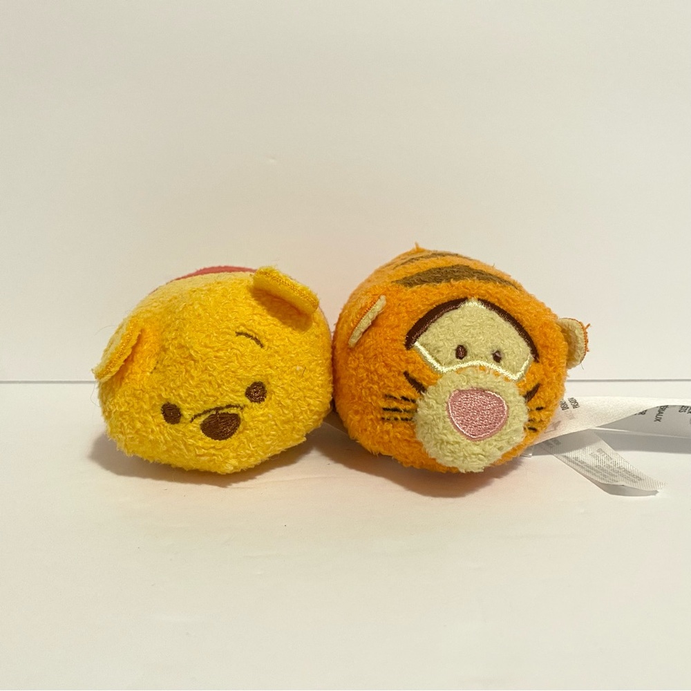Disney Tsum Tsum Plush Winnie the Pooh Tigger Mini Stuffed Animal Toy Toys 3”